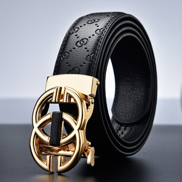 2020 Hot new men and women belts Famous Brand Belt New Male Designer Automatic Buckle Cowhide Leather men belt Luxury belt