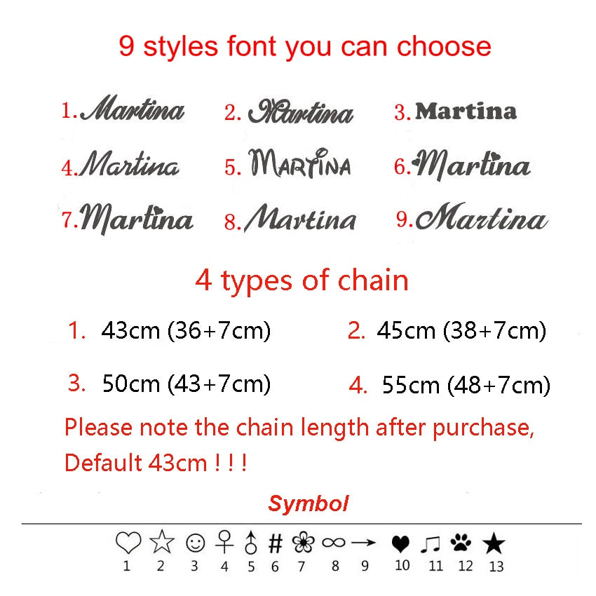 Gold Box Chain Custom Jewelry Personalized Name Pendant Necklace Handmade Cursive Nameplate Choker Women Men Bijoux BFF Gift
