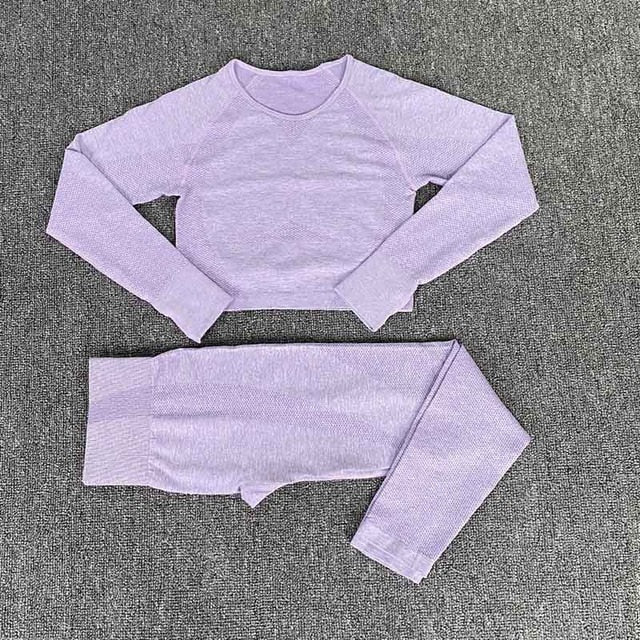 Seamless Gym Clothing Women Yoga Set Fitness Suit Workout Sets Yoga Suit Women Fitness Set Women Women's Sportswear Suit