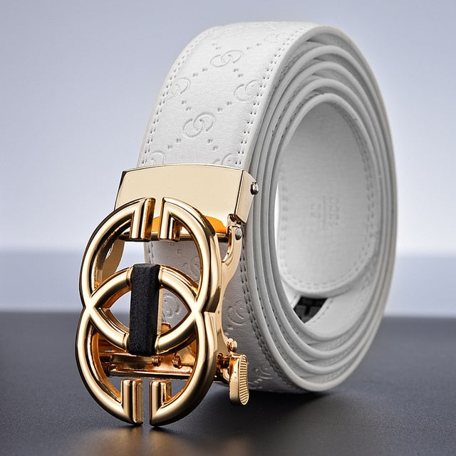 2020 Hot new men and women belts Famous Brand Belt New Male Designer Automatic Buckle Cowhide Leather men belt Luxury belt