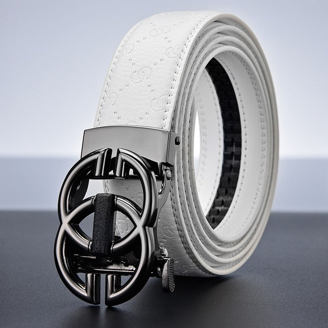 2020 Hot new men and women belts Famous Brand Belt New Male Designer Automatic Buckle Cowhide Leather men belt Luxury belt