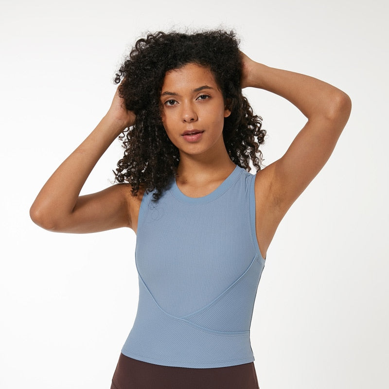 Nepoagym RAIN Sports Tank Tops Fitness Women Yoga Tops Women Gym Shirt Workout Tops Sports Wear for Women Gym