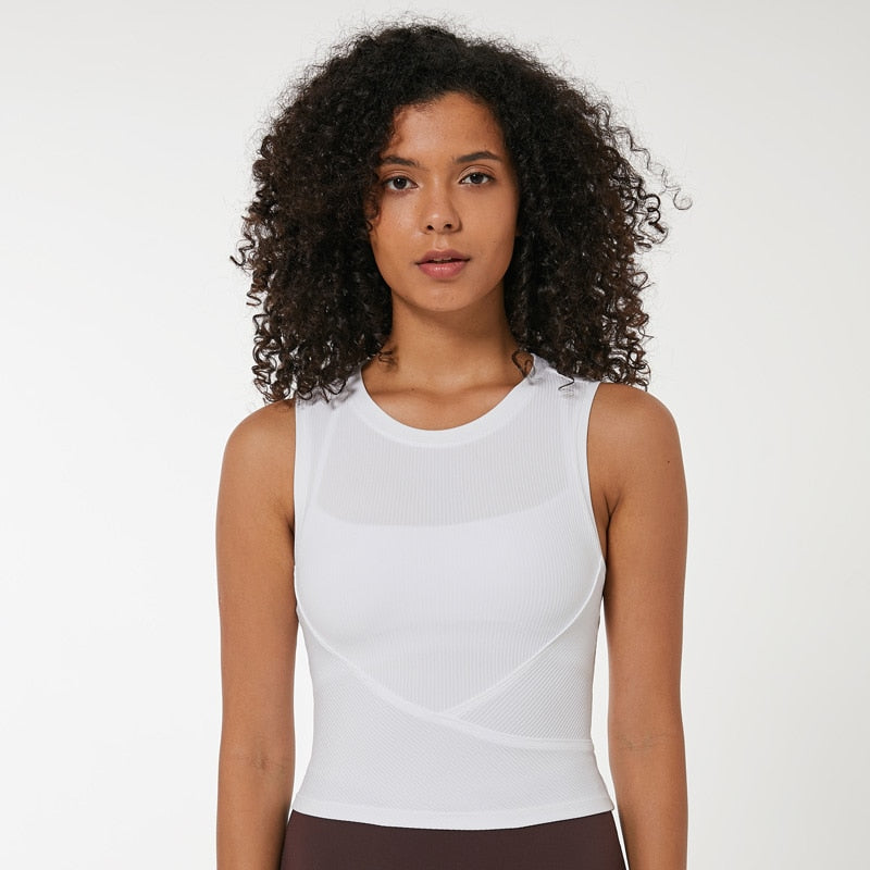 Nepoagym RAIN Sports Tank Tops Fitness Women Yoga Tops Women Gym Shirt Workout Tops Sports Wear for Women Gym