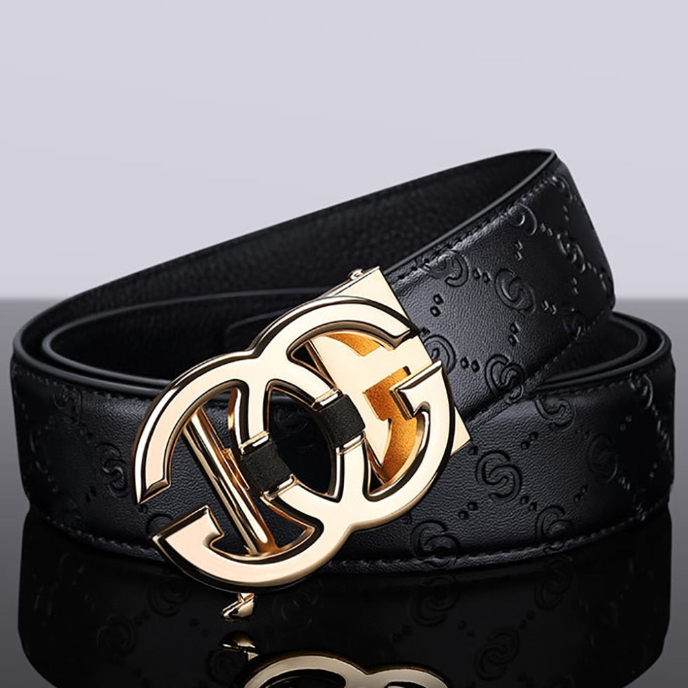2020 Hot new men and women belts Famous Brand Belt New Male Designer Automatic Buckle Cowhide Leather men belt Luxury belt