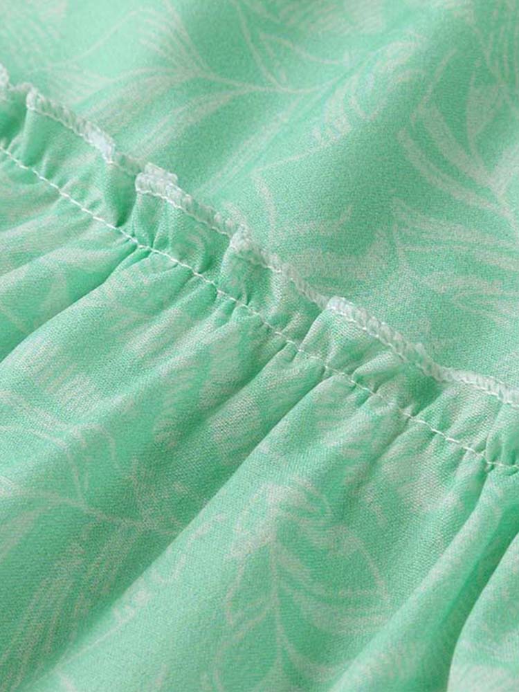 Sexy spaghetti strap women summer dress casual beach sundress 2022 green large size dresses lace up ruffle short dress vestidos