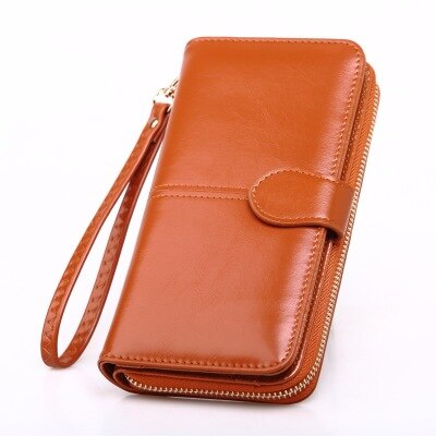 Pu Leather Women Wallets Women Purses Fashion Long Zipper Women&#39;s Wallet Money Coin Holder Female Long Purse Female Purse Zipper