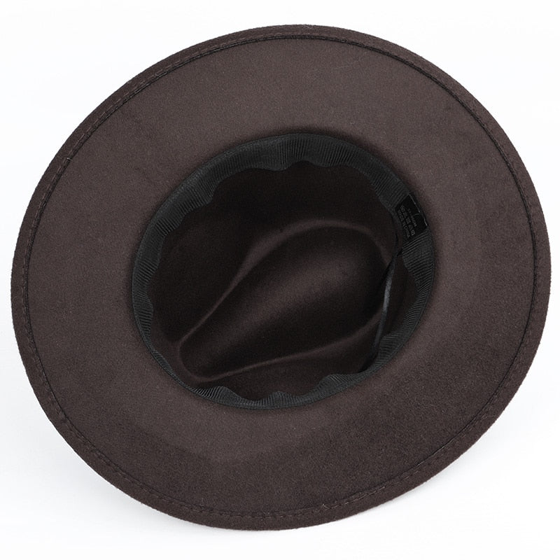 2021 Autumn winter men&#39;s fedoras women&#39;s felt hat Ladies sombrero jazz Male bowler hat outdoor vintage top hats large size