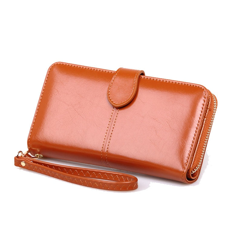 Pu Leather Women Wallets Women Purses Fashion Long Zipper Women&#39;s Wallet Money Coin Holder Female Long Purse Female Purse Zipper